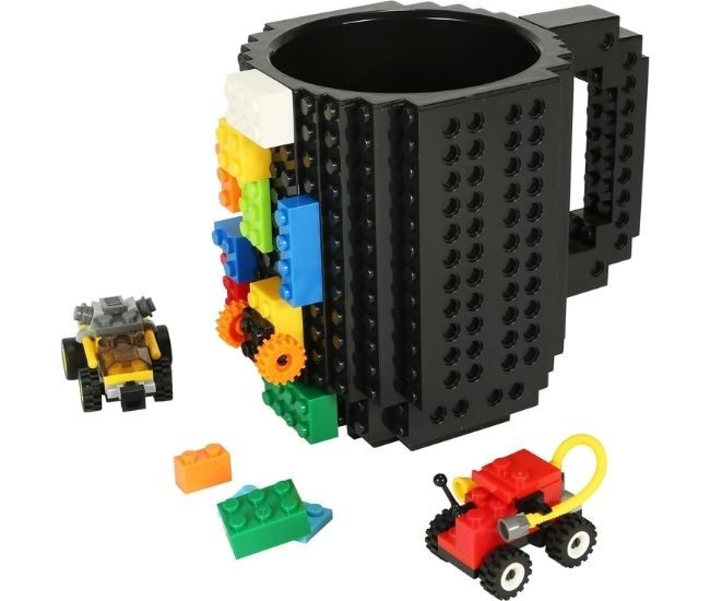 Build On Brick Coffee Mug For Diy Fun And Creative Desk Gifting