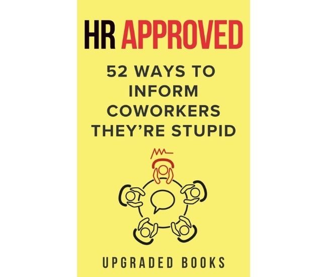 Hr Approved Office Roast Book For Funny Coworker Gifts And Desk Humour