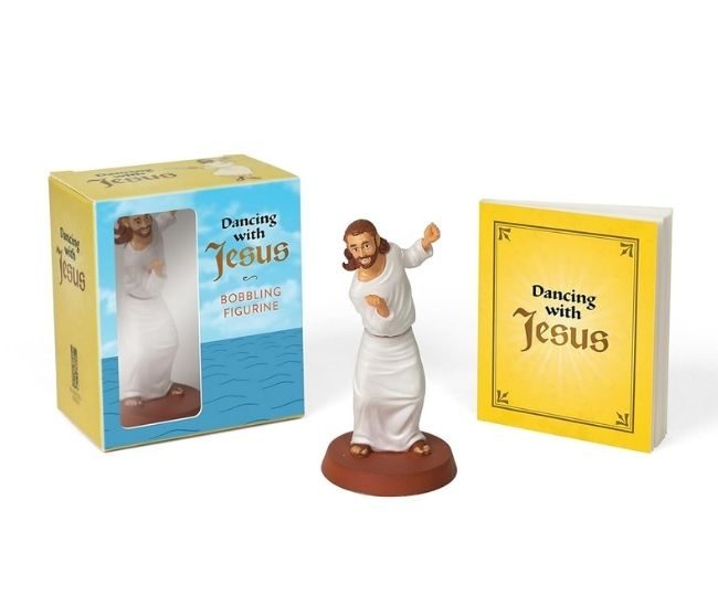 Dancing Jesus Bobbling Figurine Funny Novelty Gift Under 20