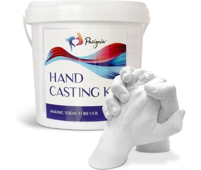 Personalised Hand Casting Kit For Couples Keepsake Gift