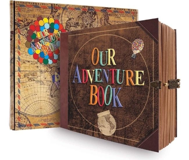 Personalised Adventure Scrapbook Photo Album Keepsake Gift