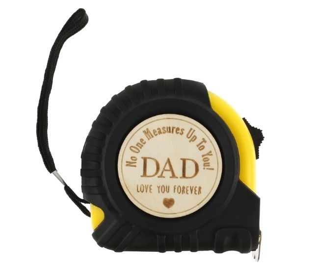 Personalised Dad Tape Measure Gift For Fathers Day Birthdays