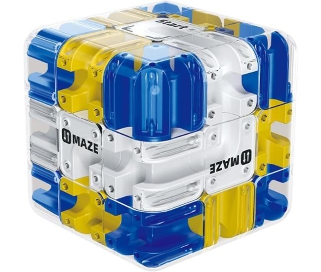 3d Maze Cube Marble Labyrinth Puzzle Brain Teaser Fidget Toy