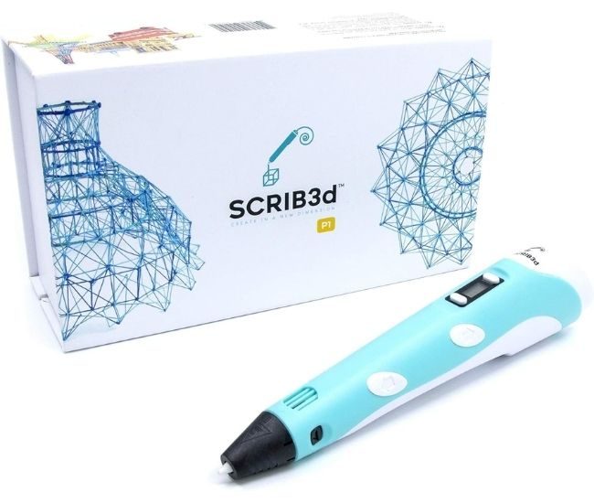 3d Printing Pen Starter Kit With Filament And Stencil Guide