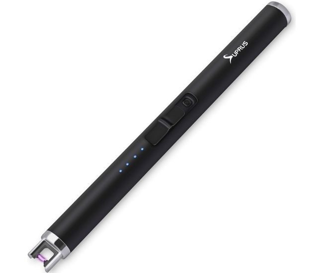 Usb C Plasma Candle Lighter Rechargeable Windproof Flameless Long Reach