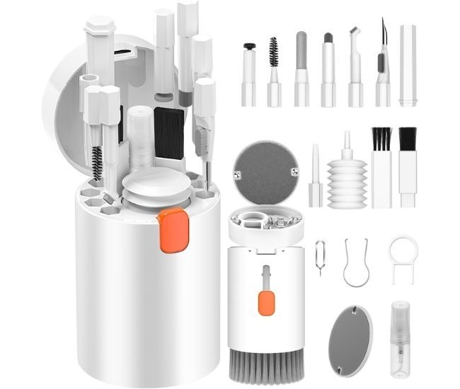 20 In 1 Tech Cleaning Kit Keyboard Earbuds Phone Camera Tools