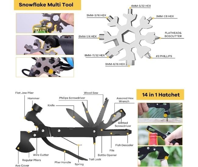 27 In 1 Survival Kit Camping Hiking Emergency Gear