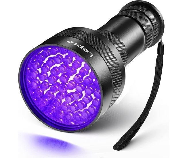 Uv Torch Blacklight 51 Led Ultraviolet Flashlight 395nm