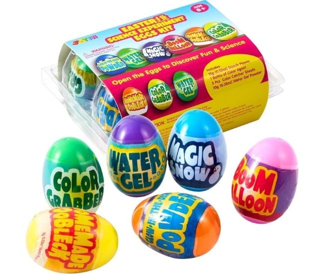 Prefilled Easter Eggs Science Experiment Toy Kit For Kids