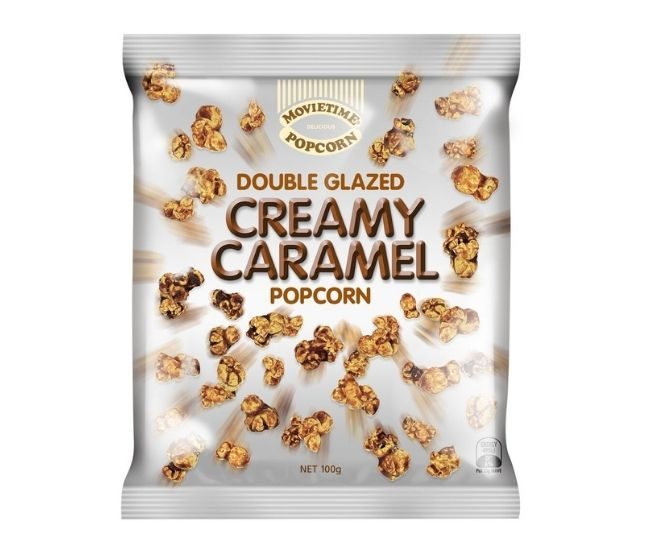 Bag Of Double Glazed Creamy Caramel Popcorn