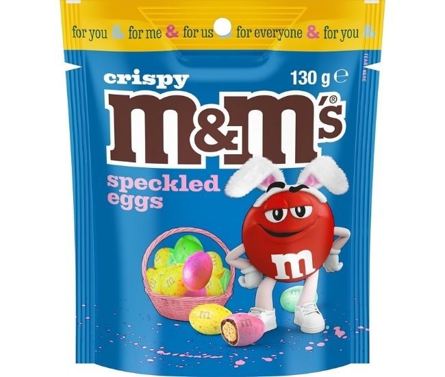 Crispy Speckled Milk Chocolate Easter Eggs Share Bag