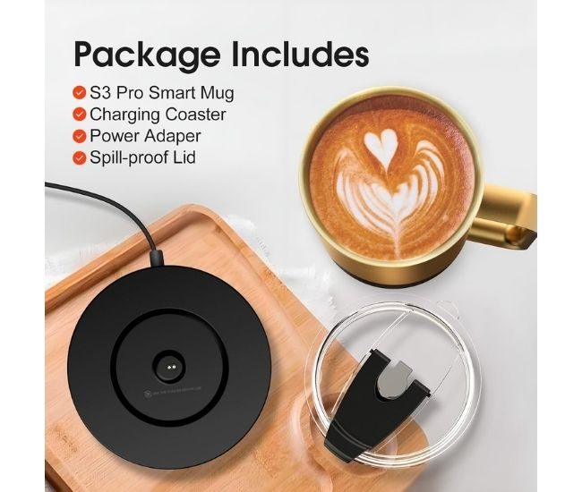 Self Heating Smart Coffee Mug Temperature Control Rechargeable