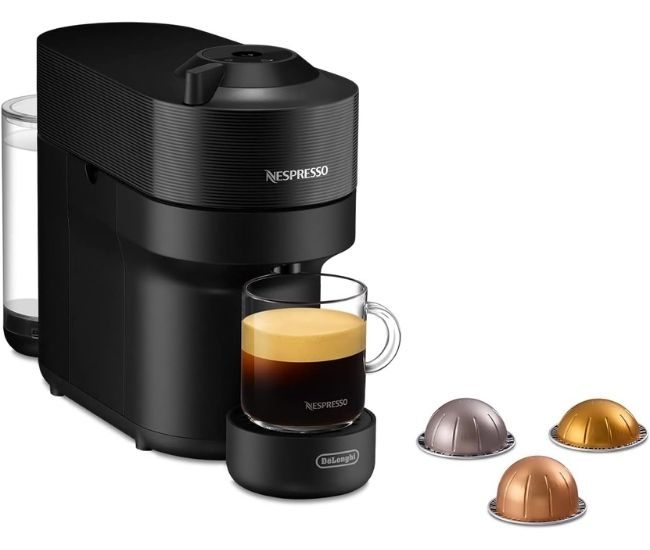 Pod Coffee Machine Single Serve 4 Cup Sizes Starter Pack Smart Connectivity