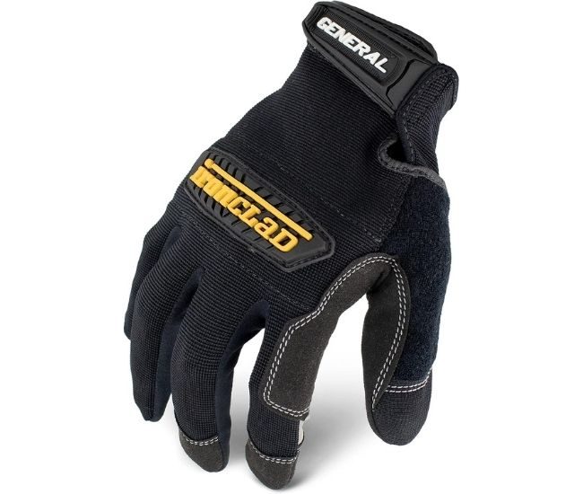 Heavy Duty Utility Work Gloves Synthetic Leather