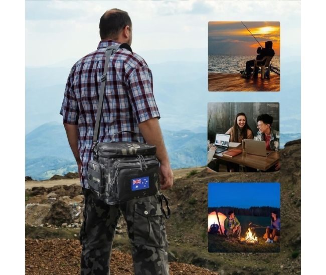Tactical Insulated Lunch Bag Leakproof Cooler Men Outdoors