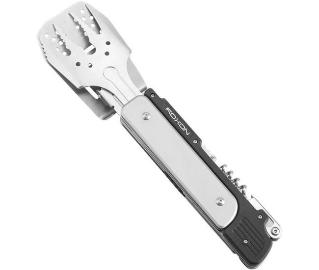 6 In 1 Bbq Multi Tool Set Stainless Steel