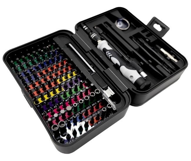 Precision Screwdriver Set Magnetic Bits Electronics Repair Kit