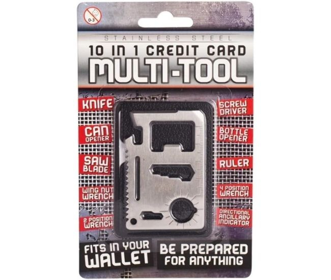 10-in-1 Credit Card Multi-Tool