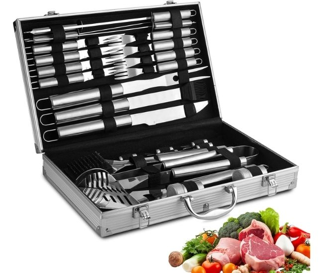 27-Piece BBQ Tool Set