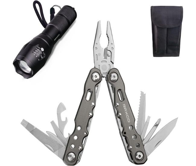 3-in-1 Multitool & Torch Set