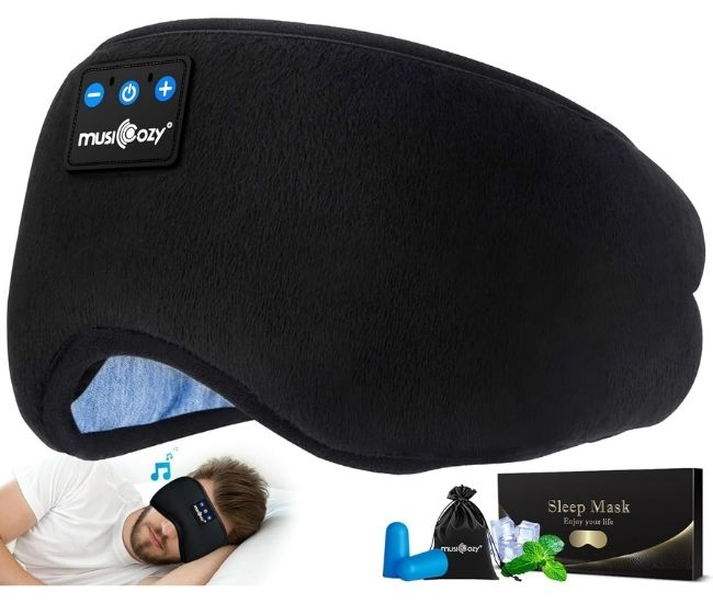 Bluetooth Sleep Mask Headphones