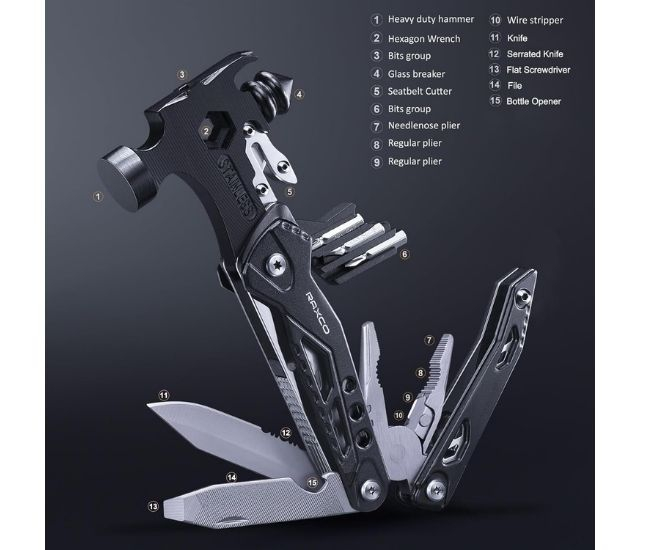 15-in-1 Multitool Hammer
