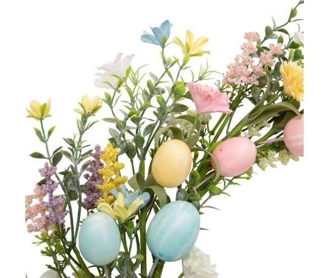18 Inch Easter Egg Wreath