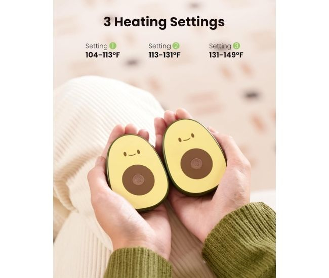 Avocado Rechargeable Hand Warmer