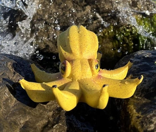 Banana Octopus Figurine