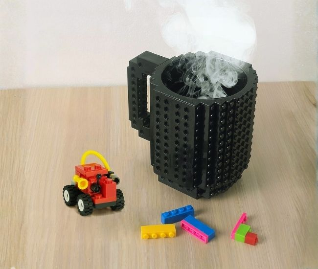 Build-On Brick Mug