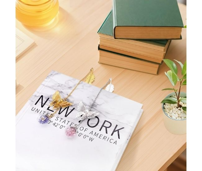 Butterfly Feather Bookmark