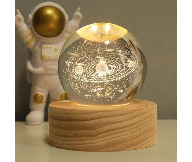 Crystal Solar System Light
