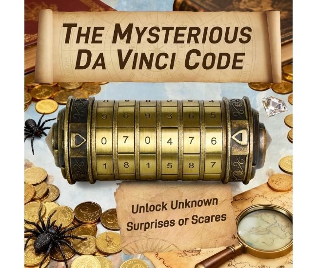 Da Vinci Cryptex Puzzle Box