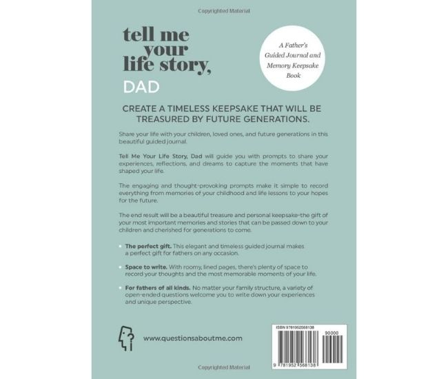 Dad Life Story Journal