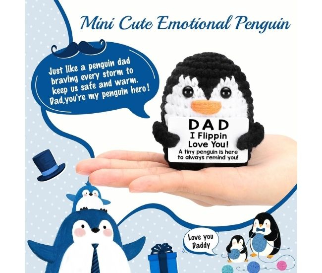 Dad Penguin Keepsake