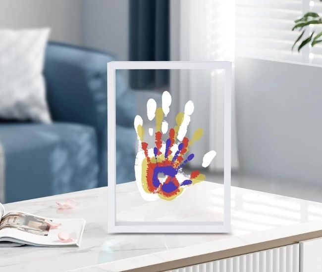 Family Handprint Keepsake Frame
