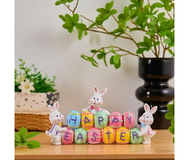 Happy Easter Bunny Trio