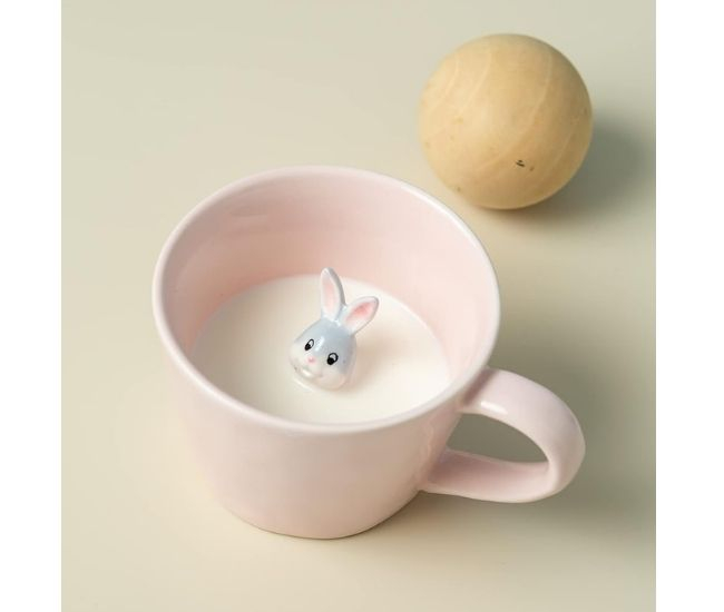 Hidden Bunny Ceramic Mug