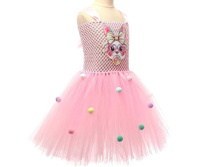 Kids Easter Bunny Tutu Dress