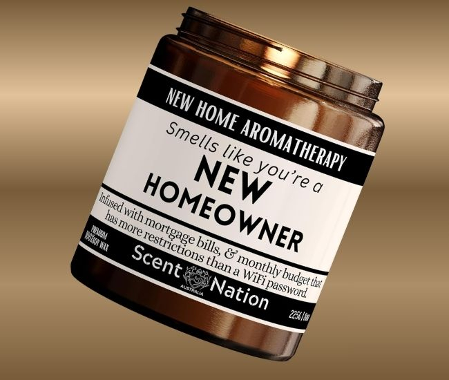 New Homeowner Candle