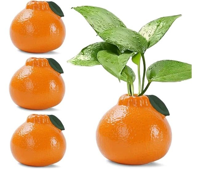 Orange Vase Set