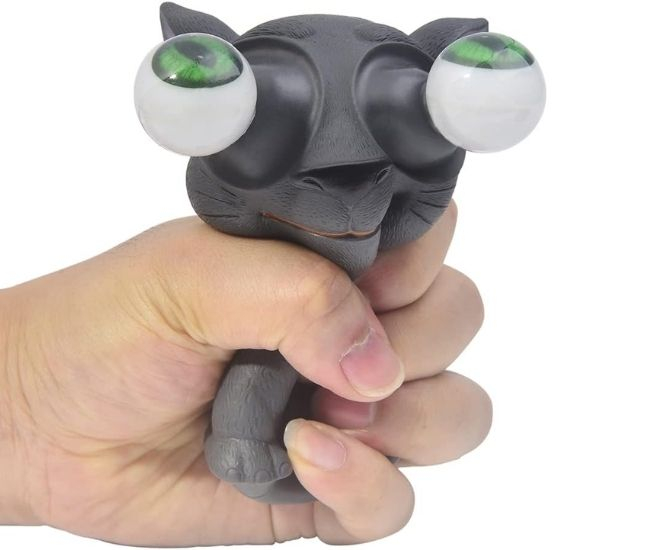 Pop-Eyed Cat Stress Toy