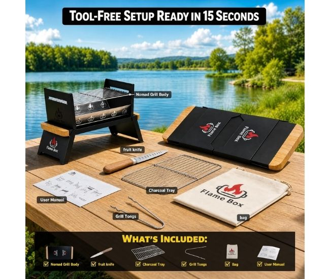 Portable BBQ Grill