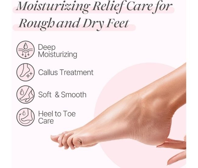 Rose Foot Mask Socks 5 Pack