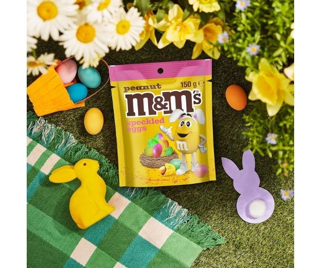 Speckled Peanut Easter Eggs