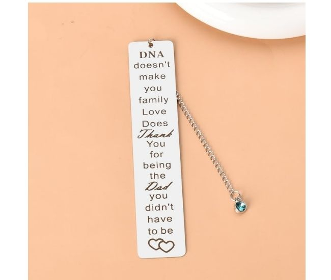 Stepdad Bookmark Gift