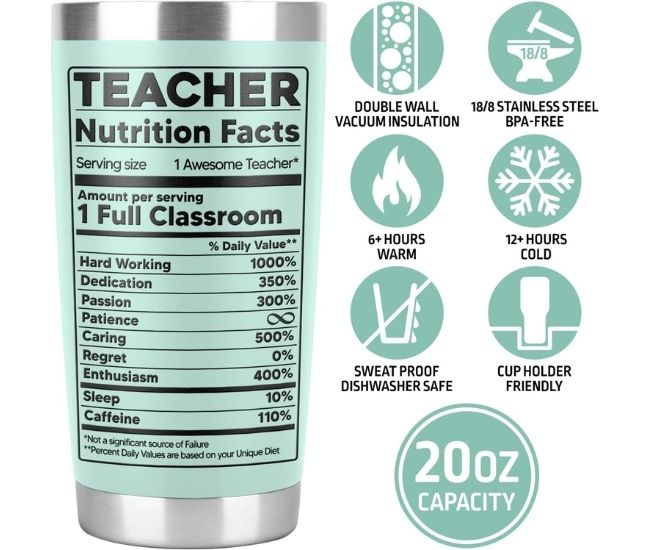 Teacher Appreciation Tumbler