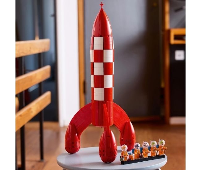 Tintin Moon Rocket Building Set