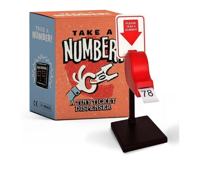 Tiny Ticket Dispenser