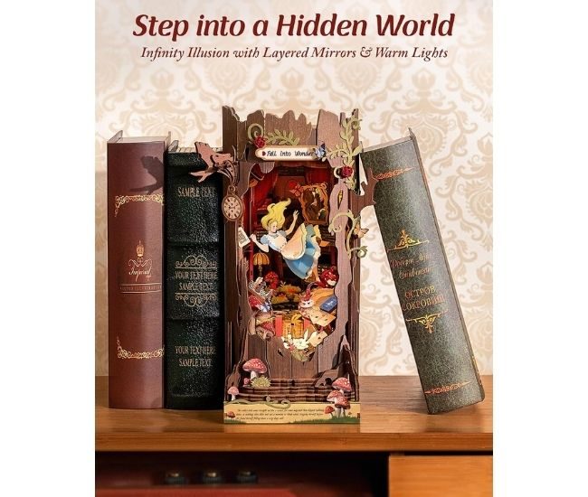 Wonderland Book Nook Puzzle